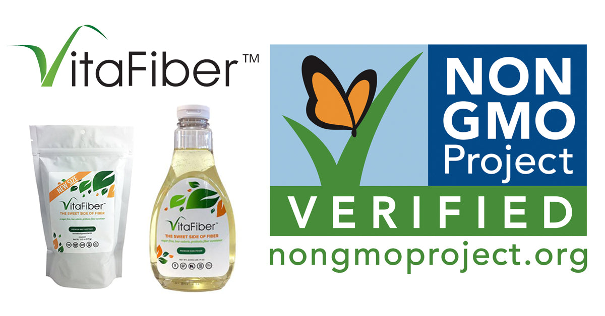 VitaFiber IMO products are now all Non-GMO Project Verified!